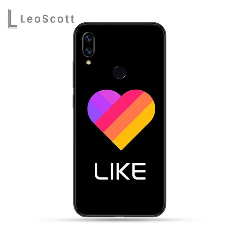 

Likee Funny cat love heart Phone Cases For Xiaomi Redmi Note 4 4x 5 6 7 8 pro S2 PLUS 6A PRO