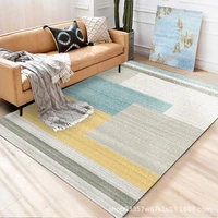 abstract art american style modern carpets coffee table blanket mat soft bedroom rug anti slip carpet for living room decor