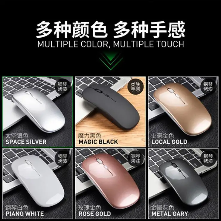 

Ultra Thin 2.4GHz Wireless Optical Mouse Computer PC Mice with USB Adapter Mause for all computer laptop Mouse Wireless