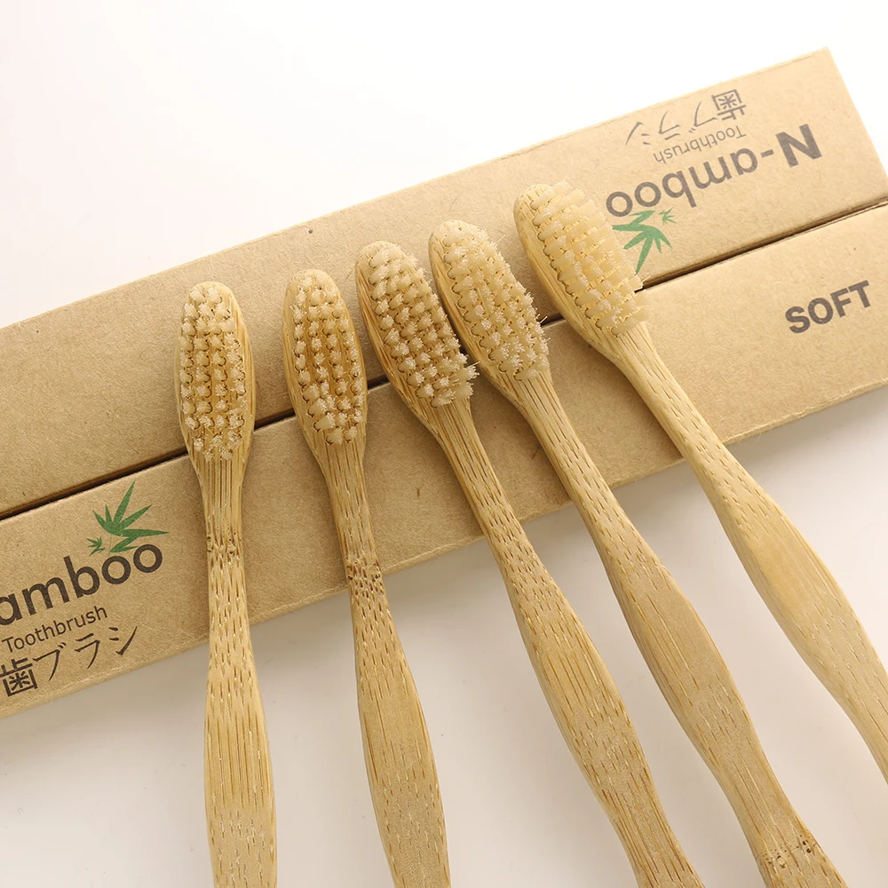 5 шт./упаковка бамбуковые зубные щётки | Красота и здоровье