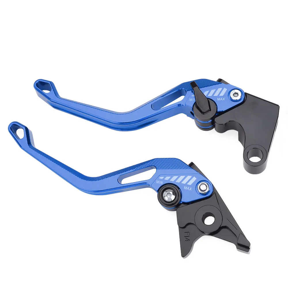 Синий CNC 5D тормозной рычаг сцепления для Suzuki GSX-R GSXR 600 750 1000 GSR GSX-S GSXS SV TL1000S Vstrom DL650 GSR600 SV650 GSXR600 GSXR750 - Цвет: Синий
