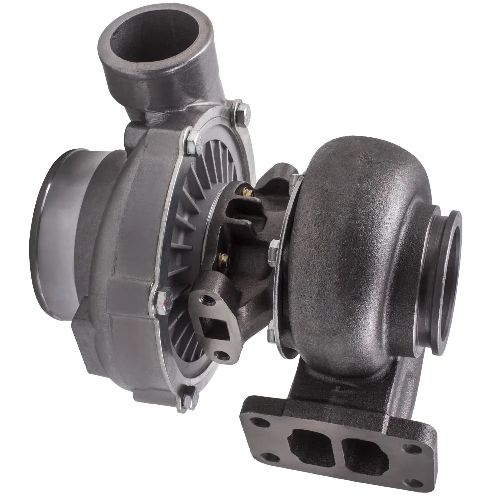 T70 T3 flange .70 A/R oil Cooled Turbo universal Turbocharger 500BHP 600+HPS EG/EK/SUPAR RX-7 CAMARO Compressor Engine | Автомобили и