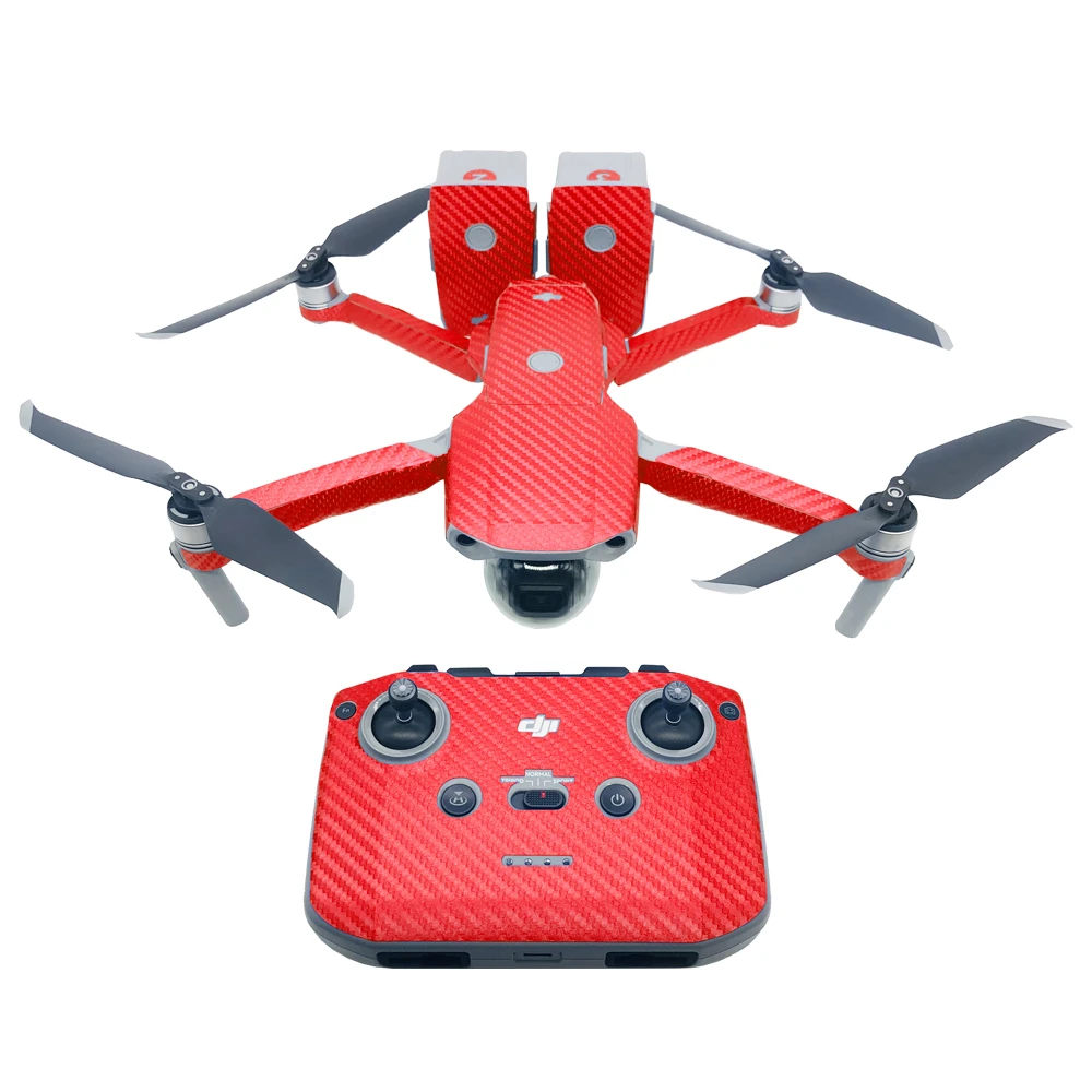 Стикер из углеродного волокна s стикер для DJI Mavic Air 2 Drone Защитная пленка тела +