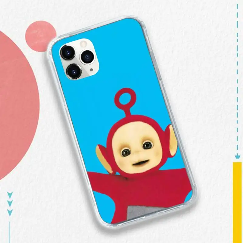 

British Teletubbies children's programs Phone Case for iPhone 11 12 pro XS MAX 8 7 6 6S Plus X 5S SE 2020 XR