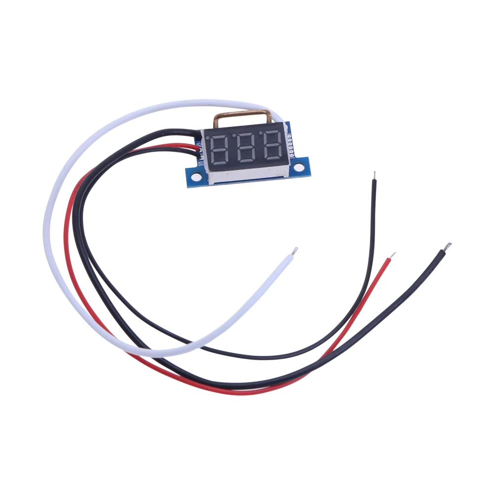THGS Digital LED Ammeter AMP Panel Power Indicator DC0-10A Red | Инструменты