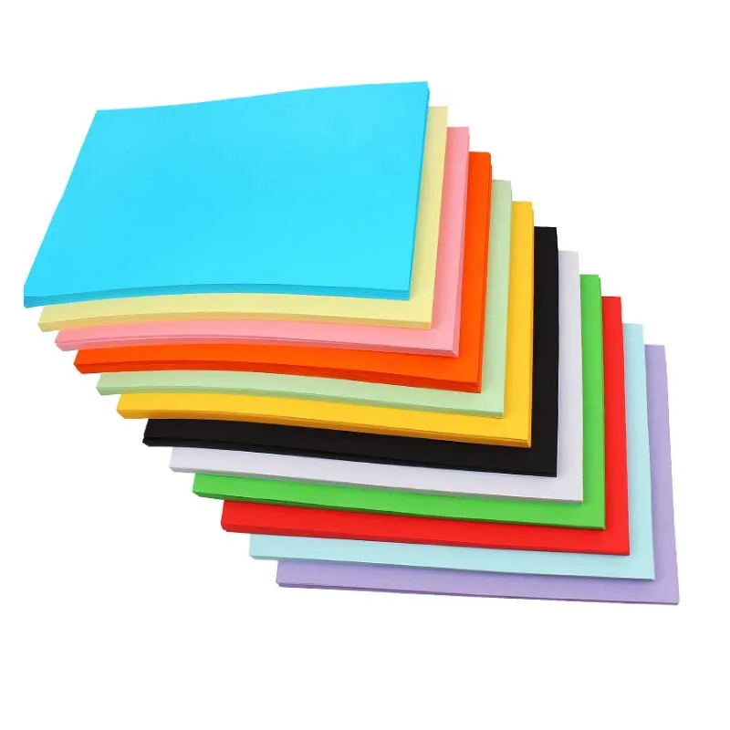 Цветная бумага ручной работы A4 копировальная цветная фотобумага для печати 120 г