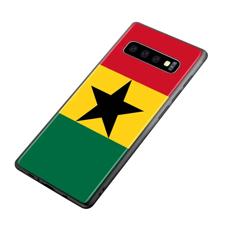 

Silicone Black Cover MA Maroc Morocco Flag for Samsung Galaxy Note 10 Pro 9 8 Plus S10 5G S9 S8 S7 Plus S6 Phone case