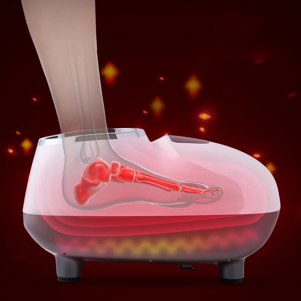 Полностью обернутая подушка безопасности Массажер для ног 220 В Электрический