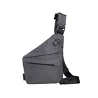 Поясная сумка с защитой от кражи для мужчин, водонепроницаемая забавная дорожная Индивидуальная сумка с карманами, тактическая Мужская нагрудная сумка через плечо Pauch