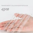 4 шт. автомобильные невидимые противоударные полоски, прочная прозрачная защитная лента для открывания автомобильных дверей, прозрачная полоса для зеркала заднего вида против царапин