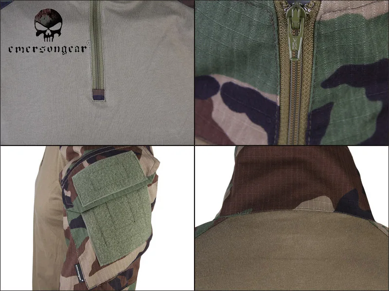 EMERSON Combat Gen2 рубашка брюки костюм страйкбола Военная Тактическая Боевая форма