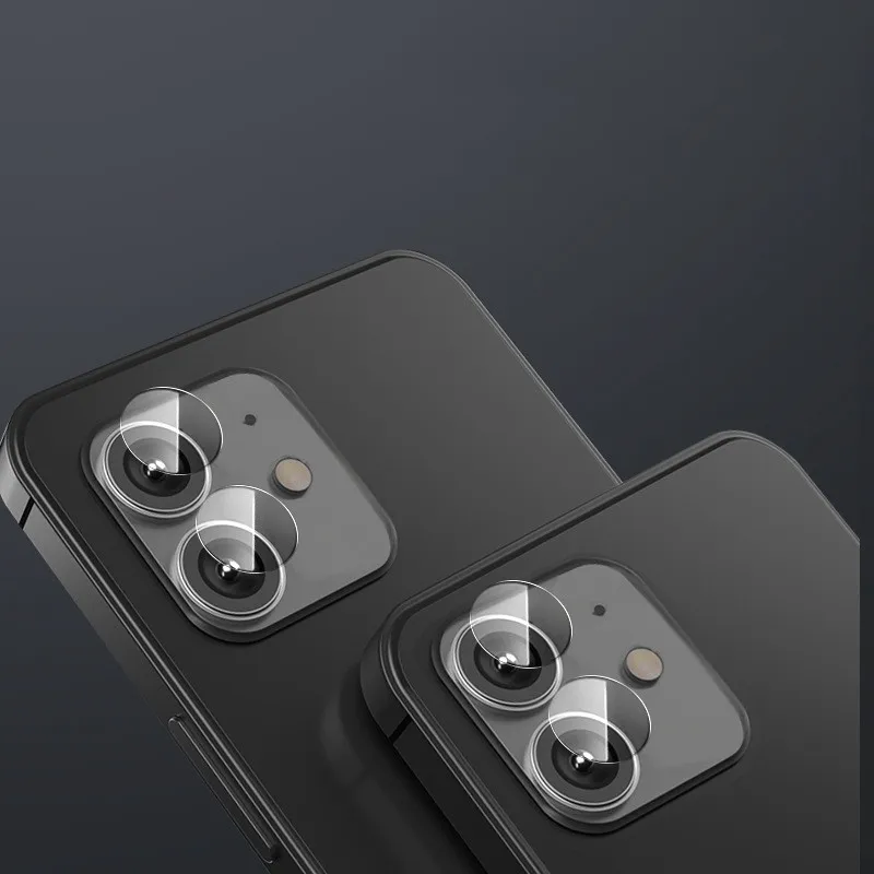 

1Pcs Flexible Glass Back Camera Lens Screen Protector For iPhone12Mini Pro Max Cover Protective 2.5D Lens Film For iPhone12