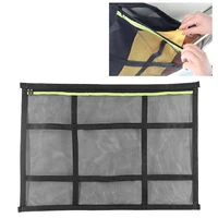 car ceiling storage cargo net auto roof sundries universal bag mesh pocket organizer stowing tidying interior car accessories
