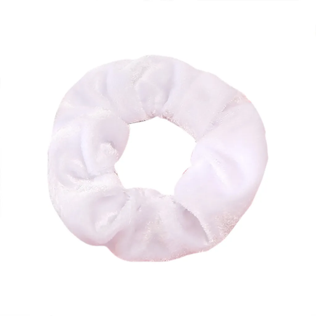 1 шт. Velluto Scrunchies Fasce Accessori Per Capelli Donne Ragazze Capelli Elastici Cravatta In Gomma anello corda per cape