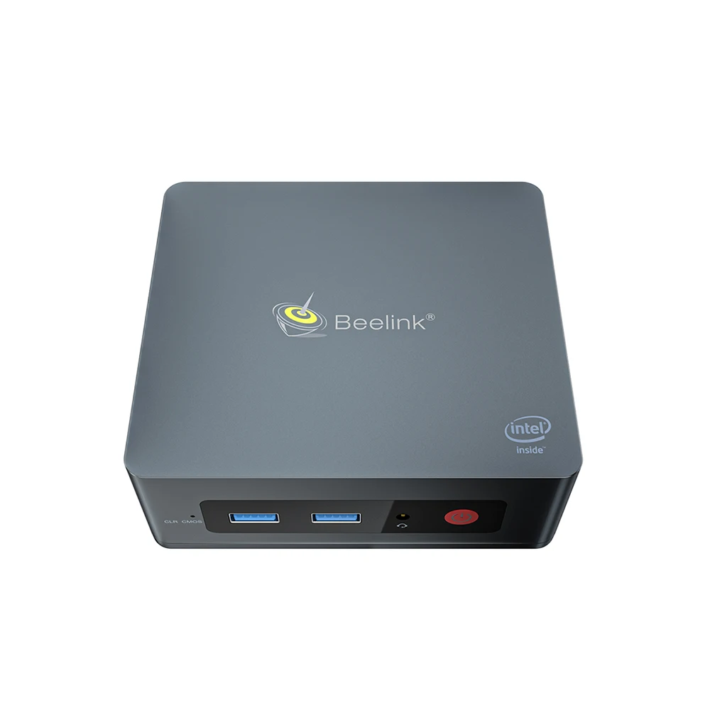 Мини-ПК GK35 Intel Celeron N3350 Windows 10 8 ГБ ОЗУ 128 Гб/500 Гб ПЗУ двойной Wi-Fi 4 * USB 3 0 2 HD-MI дисплей HTPC