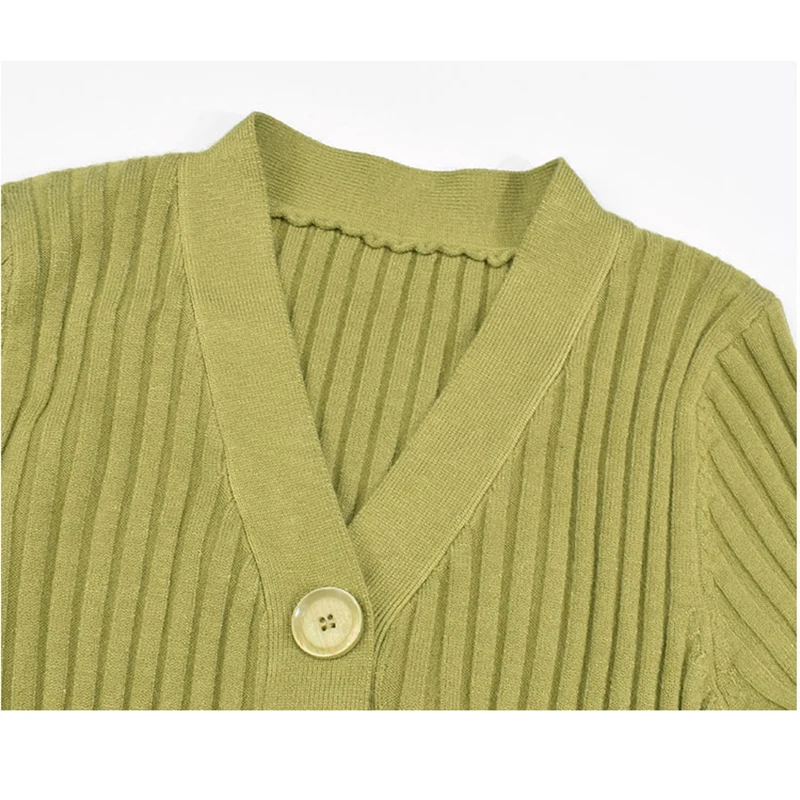 

2020 Korean Sweater Sheath dress Autumn Winter Long Sleeve Black Green Knitted Long Dress Women Casual Button Dresses vestidos