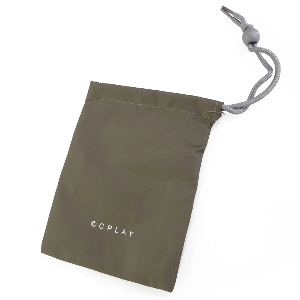 

A Set of 4pcs Universal Outdoor Travel Waterproof Nylon Drawstring Storage Bags Pouches Organizers in Different Sizes (Yellow)