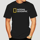 National Geographic логотип Футболка женская Style-1335D