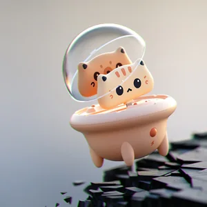 800mah mini power bank cute cat usbc portable external battery case charger with led night light for small size iphone powerbank free global shipping