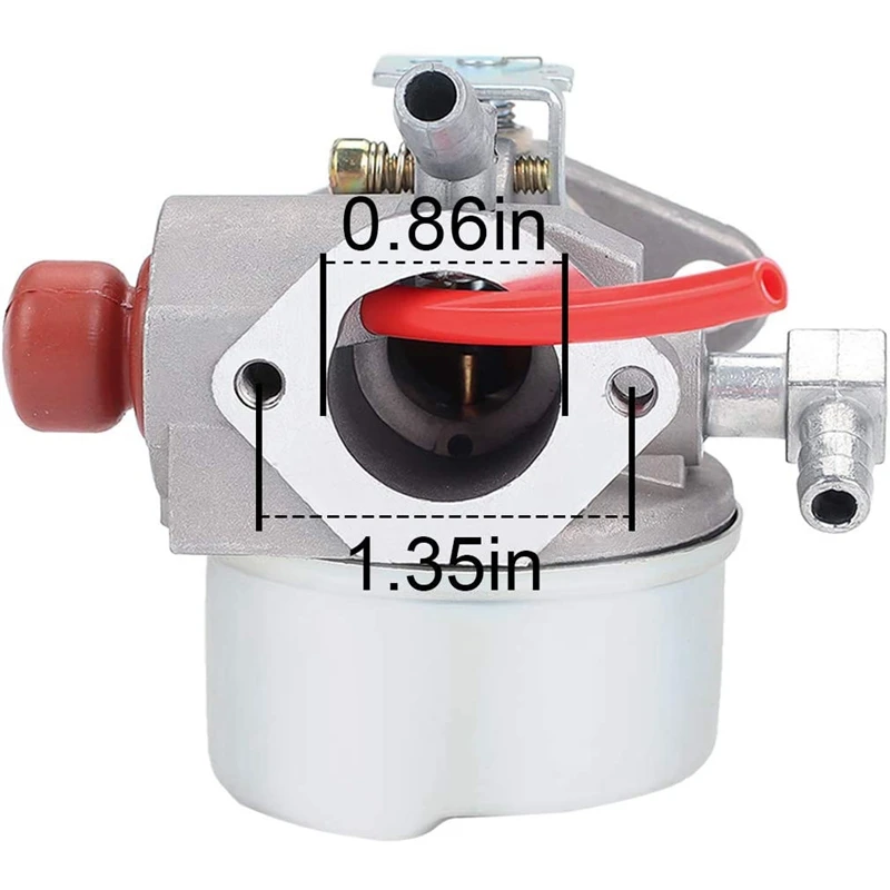 

HOT-640350 Carburetor Kit for Tecumseh Lev100 Lev105 LEV 120 Lv195Ea Lv195 X A 640303 640271 Carburetor Machine Lawn Mower