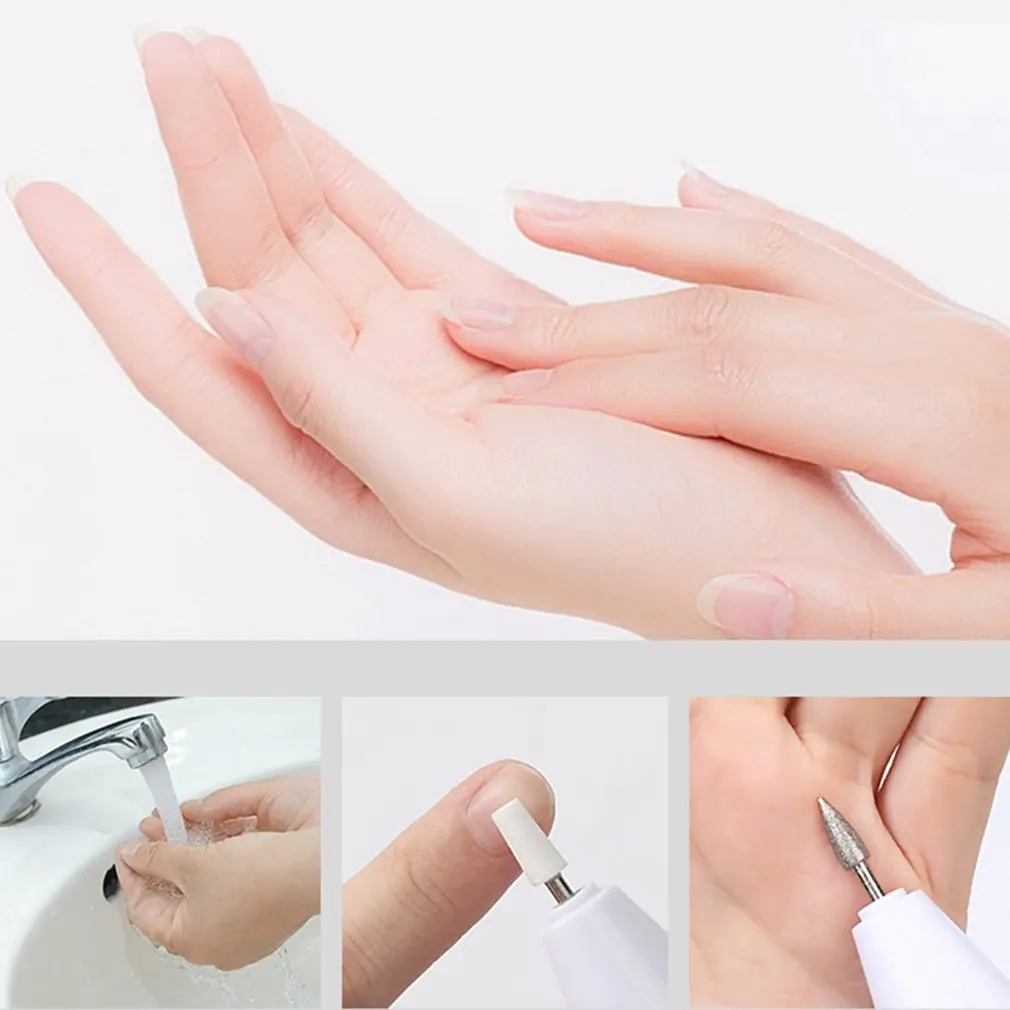 Машинка для маникюра и педикюра миниатюрный набор инструментов тестирования