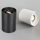 Приглушаемый светодиодный светильник с поверхностным креплением + сменная Светодиодная лампа GU10 9 Вт 12 Вт 15 Вт светодиодный потолочный Точечный светильник 3000K4000K6000K