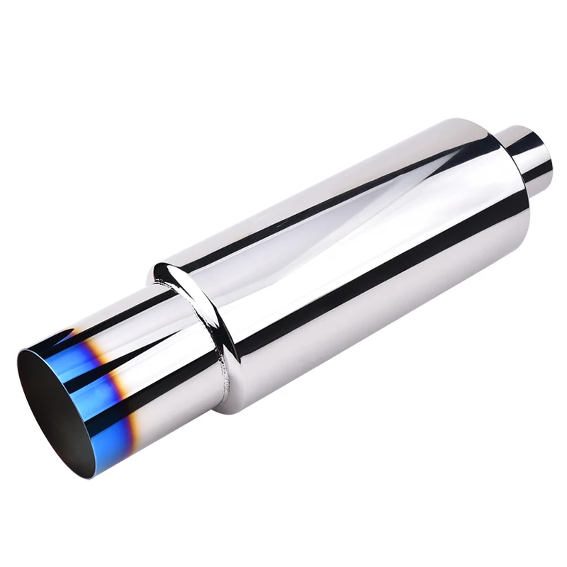 

Универсальный глушитель ESPEEDER из нержавеющей стали с обожженным наконечником, полированный глушитель 2,5 дюйма на входе до 4 дюймов на выходе,...