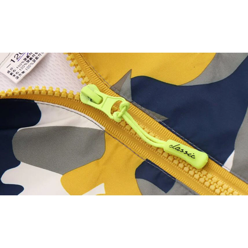 Куртка-ветровка для мальчиков демисезонная дышащая камуфляжная | Детская одежда