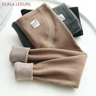 Бархатные Леггинсы для беременных Брюки для беременных теплые зимние брюки с высокой талией для беременных женщин