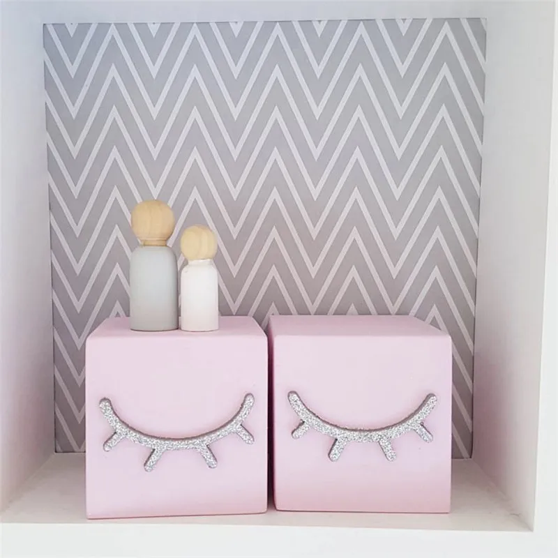 1 шт. в скандинавском стиле деревянная коробка для ресниц украшения сделай сам