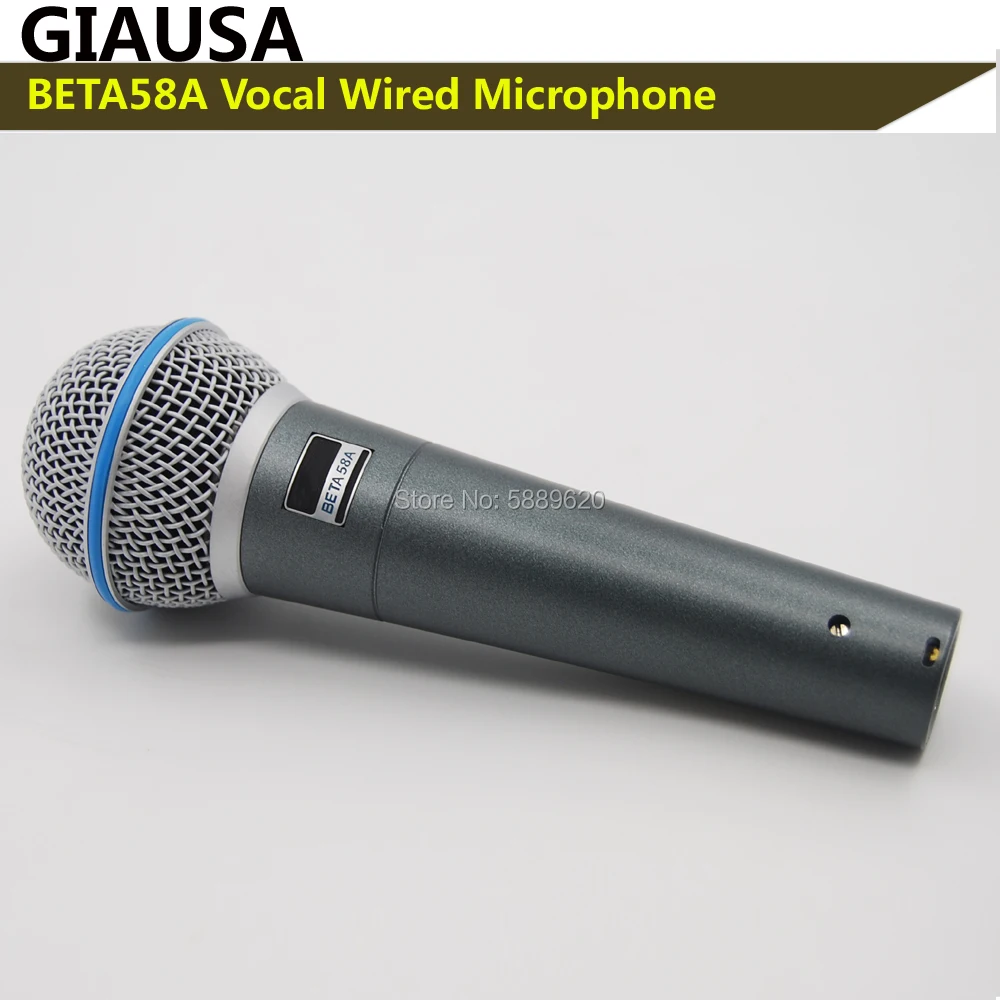 

2022 Free shipping beta58a vocals microphone BETA58A professional for singing shuretype new box