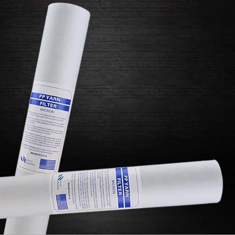 4 шт. фильтры для очистки воды 20 дюймов 5 микрометров|Запчасти фильтров воды| |