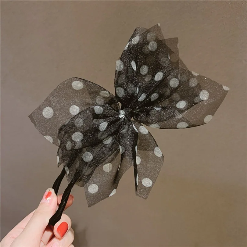 

Woman Spring Yarn Hair Bun Maker Tool Gilr Bowknot Hair Stying Elastic Hairband Hair Stick French Twist Braider Ornament