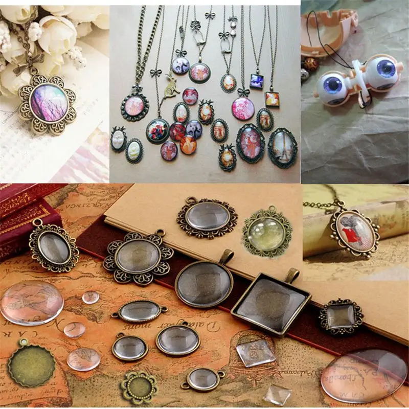 Аксессуары для глаз стеклянные чипы 100 шт. кукольные глаза аксессуары игрушечной