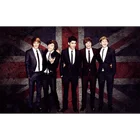 Набор для алмазной вышивки сделай сам, картина крестиком 5D, настенная наклейка, Постер музыкальной группы в одном направлении, мозаика для вышивки крестиком, поклонники Гарри, подарок FH334