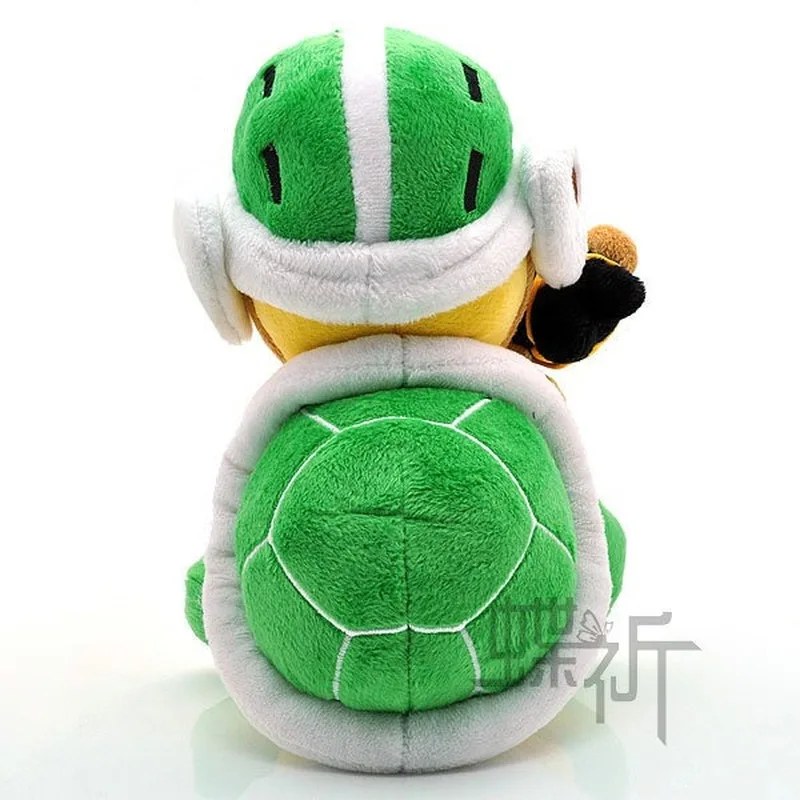 

Game and Animation Series Cute Plush Toys Stuffed Animal Green Tortoise Peluche Doll Super Mari Brinquedos Toys for Children