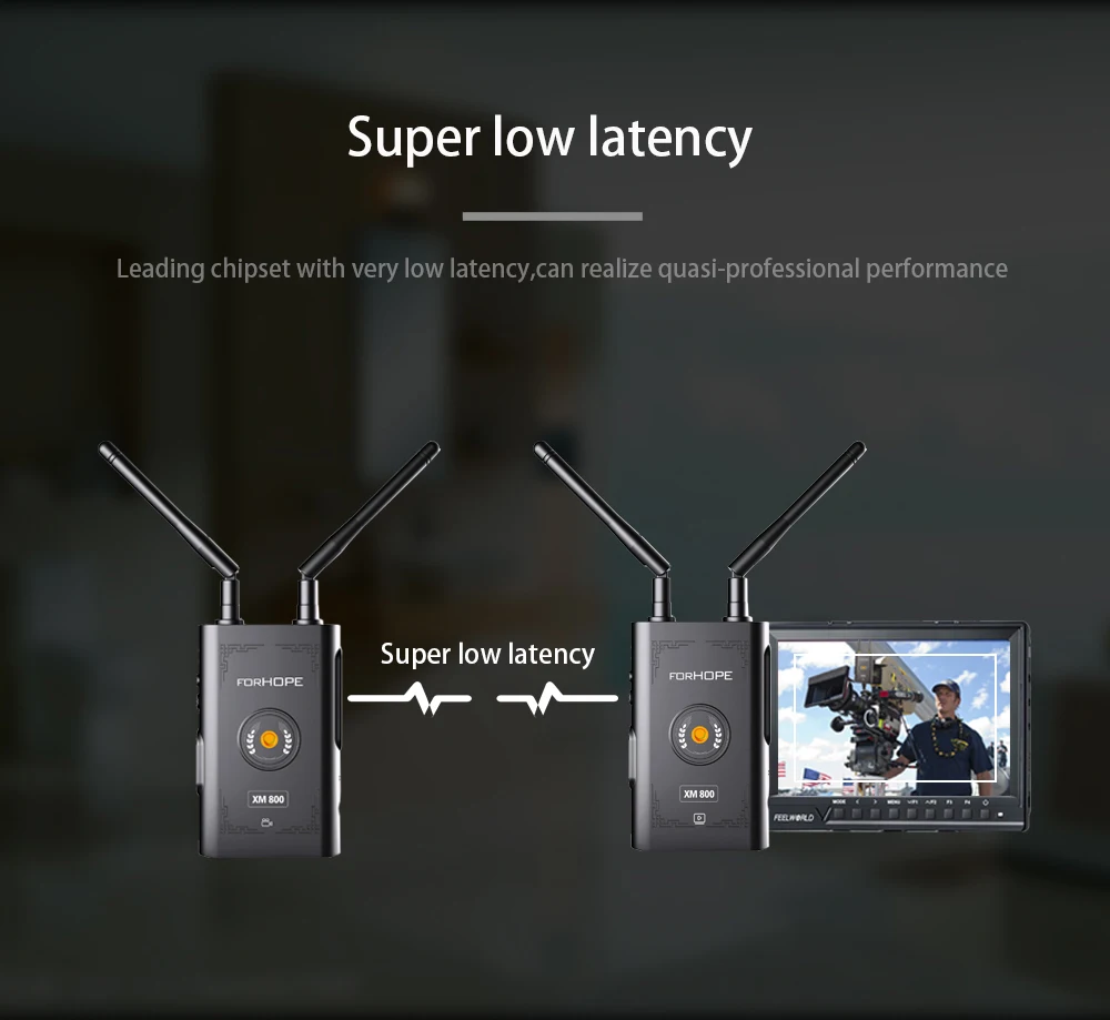 XM800 800ft Беспроводная система передачи аудио HDMI планшет телефон Мониторинг для камеры фото фотографии PK Hollyland Mars 400S