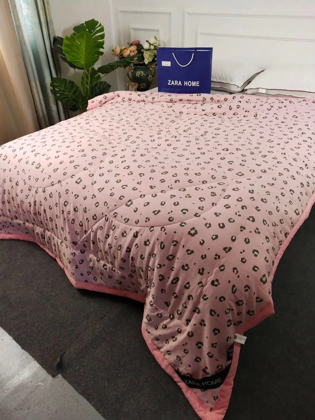 Постельное белье с цветочным принтом лоскутное одеяло ручной работы стеганое