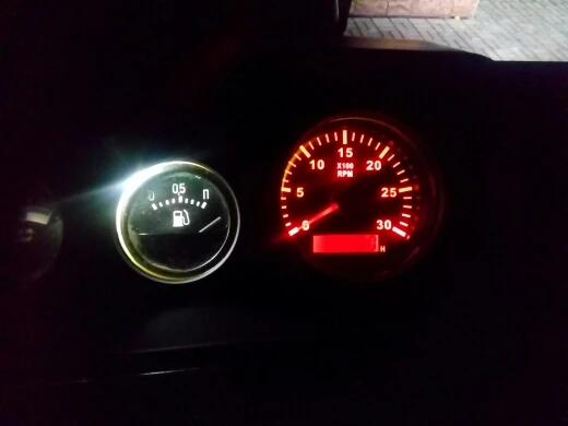 Водонепроницаемый тахометр с песочным часом 85 мм 3000 об/мин для грузовиков лодок