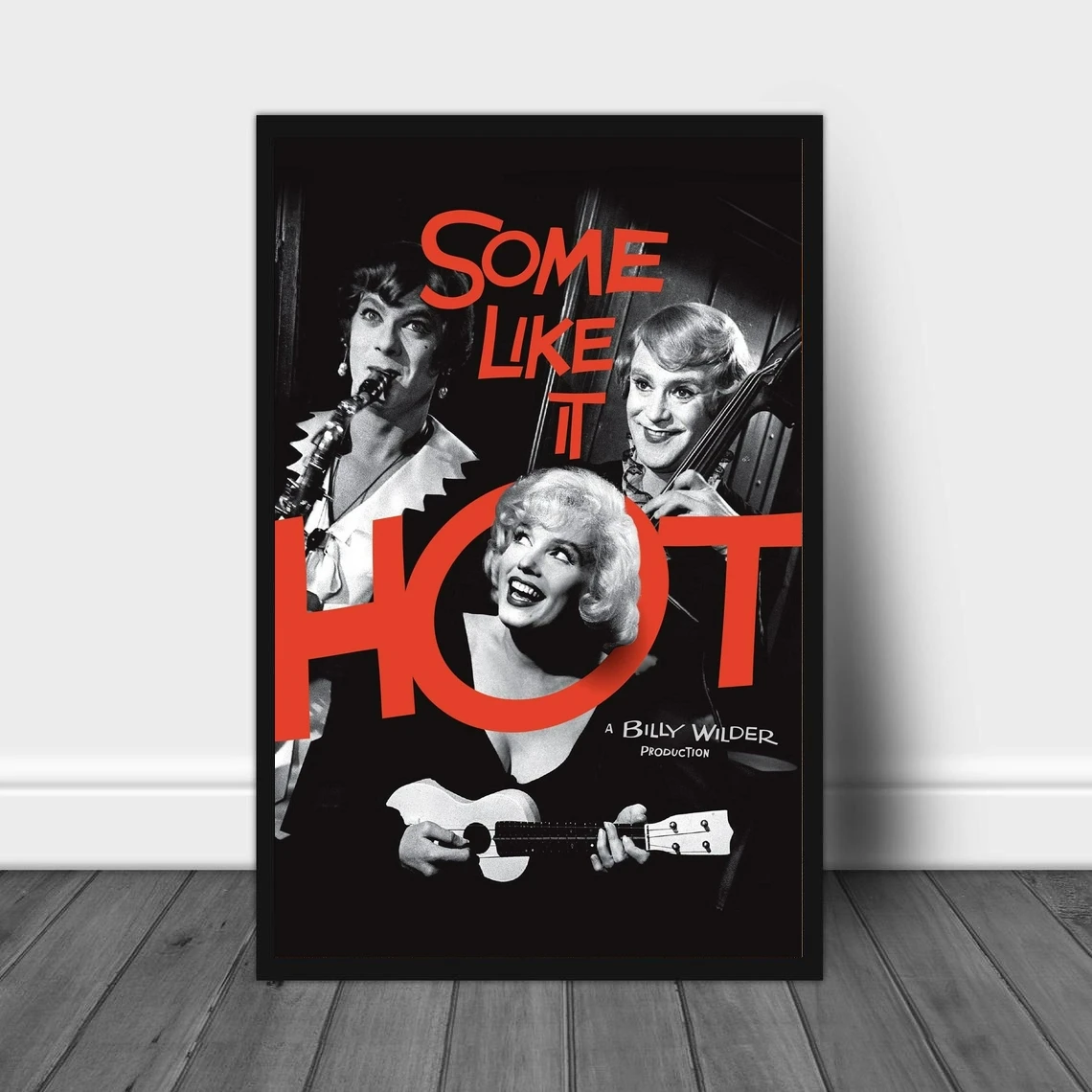 

Some Like It Hot Movie Poster (1959) Canvas Print Home Wall Painting Decoration (No Frame)