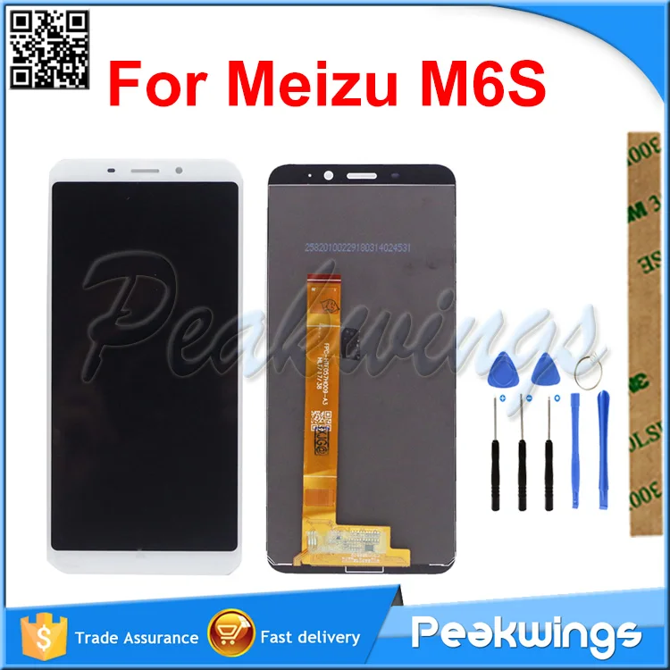 Протестированный ЖК-экран для Meizu M6 ЖК для Meizu M6S ЖК-дисплей для Meizu M6T ЖК-дисплей с сенсорным экраном в сборе