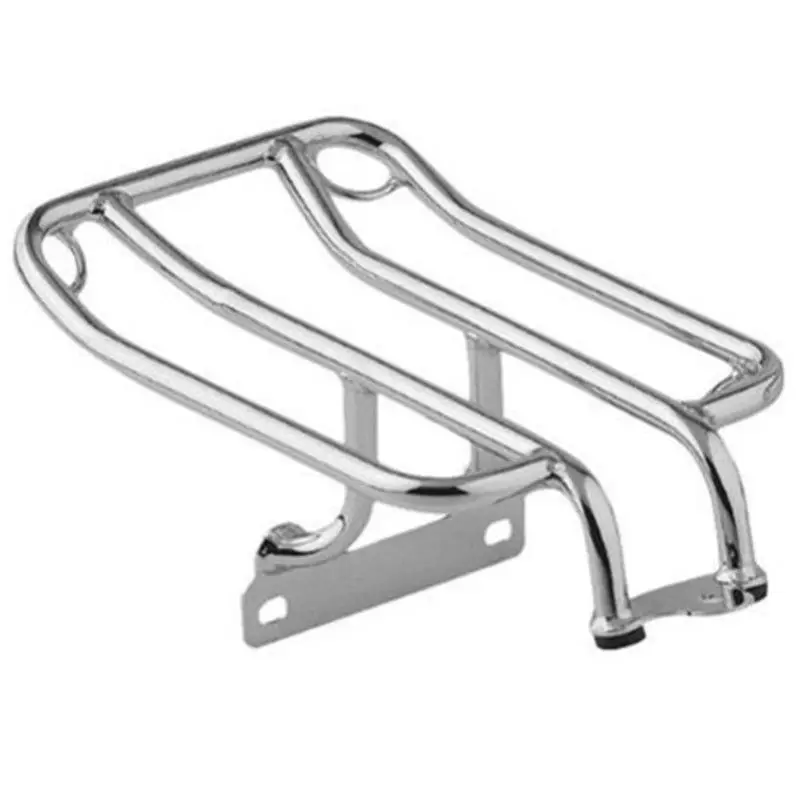 

Chrome Steel Rear Fender Rack Plated Luggage Shelf Motorcycle For Harley Sportster 1200 883