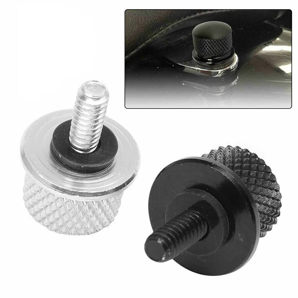 

Motorcycles Aluminum Rear Seat Mount Bolt Screw Cap Kits Breakout Street 500 750 Black And Sliver Retro Modified Universal Screw