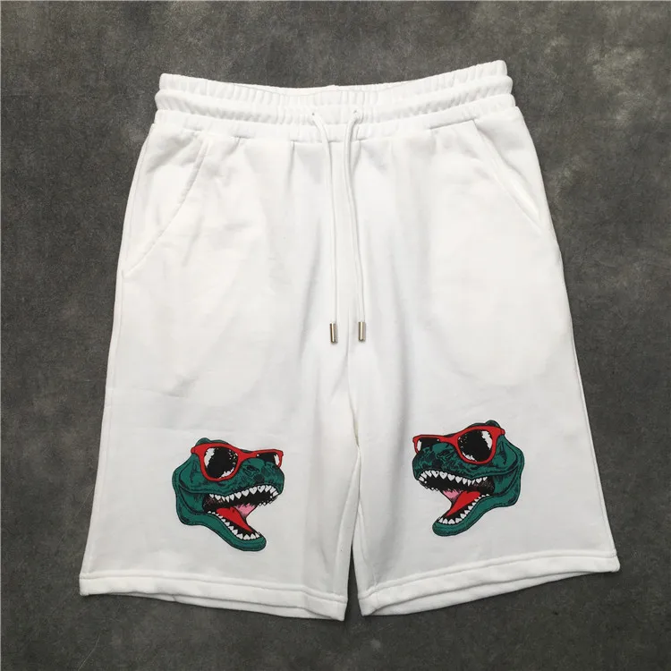 

New Novelty high quality Men Luxury dinosaur sunglasses Comfortable Classic Striped Skateboard Street Cotton Casual Shorts #AB20
