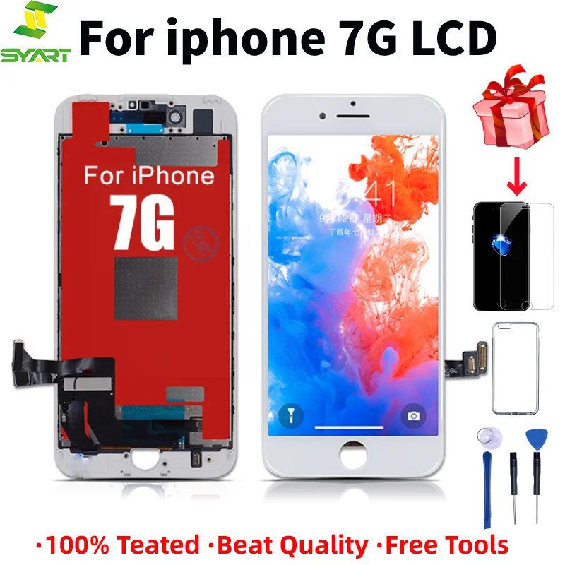 100% протестированный без битых пикселей 4 7 &quotдля iphone ЖК-дисплей сенсорный экран