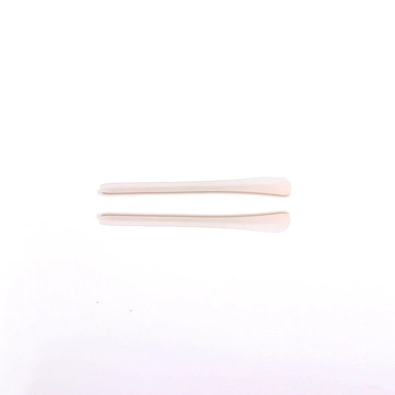 Round Mouth White COLOUR_MAX металлический дужка очков Анти-скольжение Тонкое Отверстие очки держатель рукав Мягкий силикон Предотвращение аллергии ухо крючки - Цвет: Round Mouth White