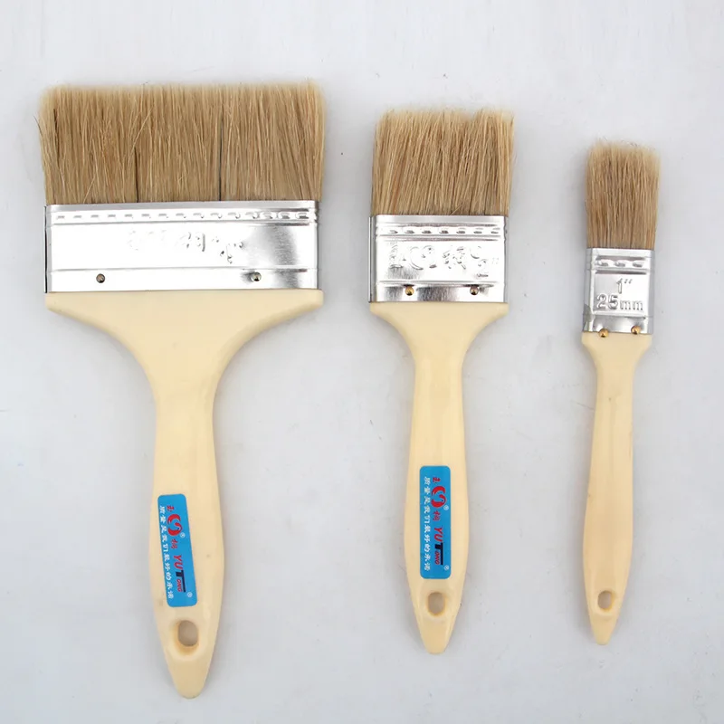 Кисть для рисования пластиковая ручка щетка щетинок лодки 1 4 дюймовая краски