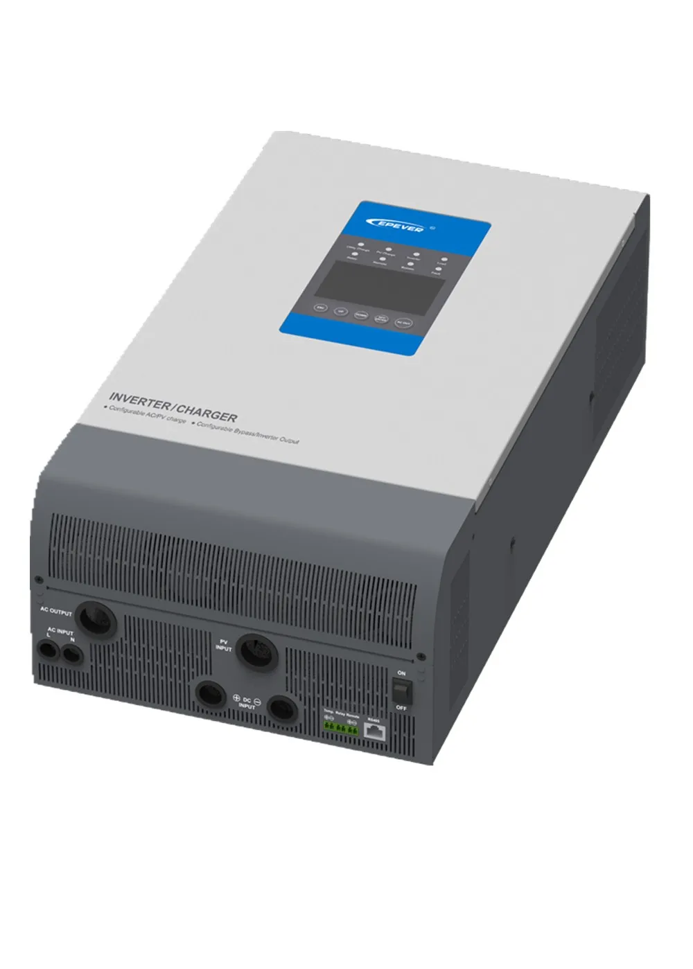 EPever MPPT солнечный инвертор 2000 Вт Гибридный немодулированного синусоидального