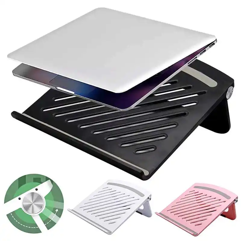 

Laptop Stand Holder For Desk Notebook IMac MacBook Lenovo Dell Notebook Desk Portable Foldable Laptop Holder