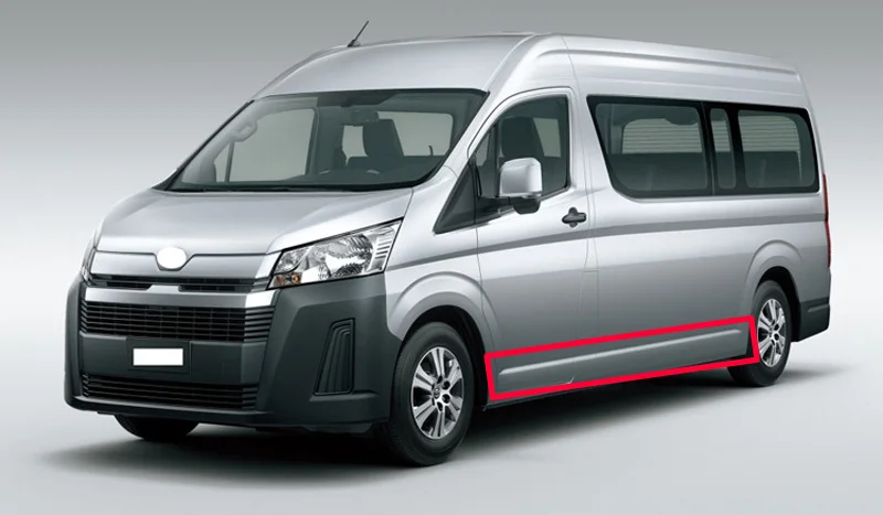 Для Toyota HiAce шестое поколение(H300) автомобильные аксессуары Бортовая дверь abs корпус литье под давлением отделка